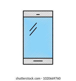 smartphone device isolated icon