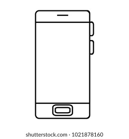 smartphone device isolated icon