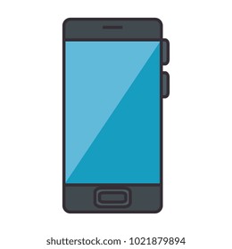 smartphone device isolated icon