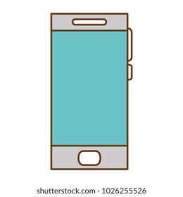 smartphone device isolated icon
