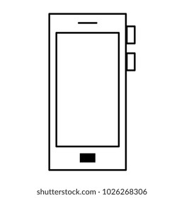 smartphone device isolated icon