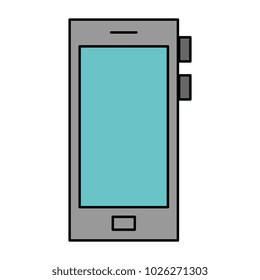 smartphone device isolated icon