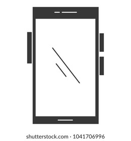 smartphone device isolated icon