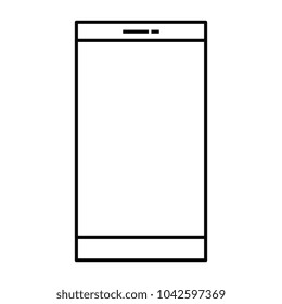 smartphone device isolated icon