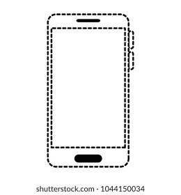 smartphone device isolated icon