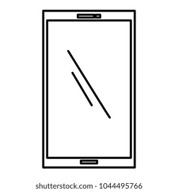 smartphone device isolated icon