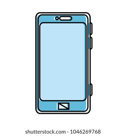 smartphone device isolated icon