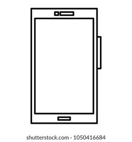 smartphone device isolated icon