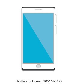 smartphone device isolated icon