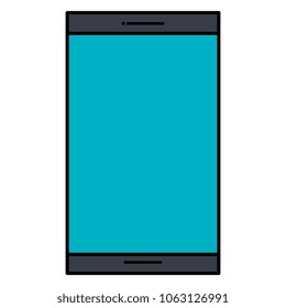smartphone device isolated icon