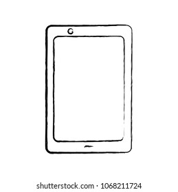smartphone device isolated icon