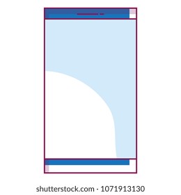smartphone device isolated icon