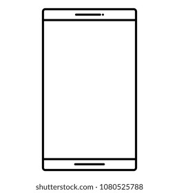 smartphone device isolated icon