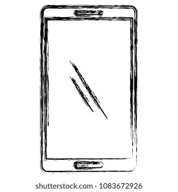 smartphone device isolated icon