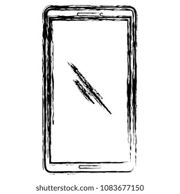 smartphone device isolated icon