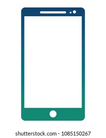 smartphone device isolated icon