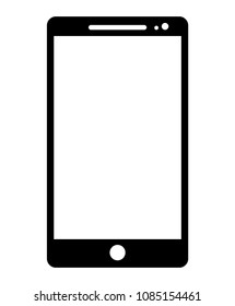 smartphone device isolated icon