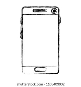 smartphone device isolated icon