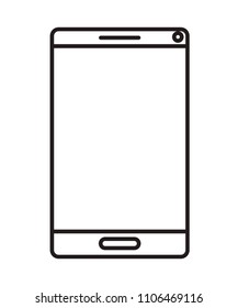 smartphone device isolated icon