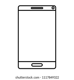 smartphone device isolated icon