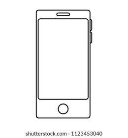 smartphone device isolated icon