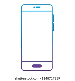 smartphone device isolated icon