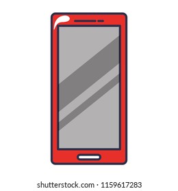 smartphone device isolated icon