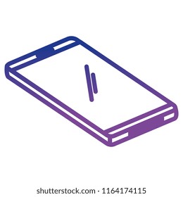 smartphone device isolated icon