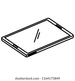 smartphone device isolated icon