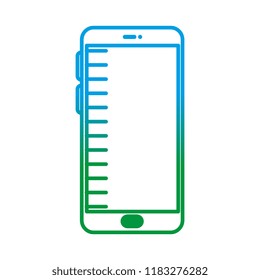 smartphone device isolated icon