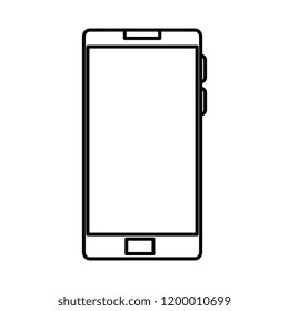 smartphone device isolated icon