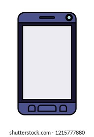 smartphone device isolated icon