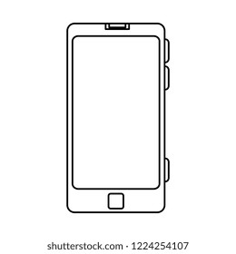 smartphone device isolated icon