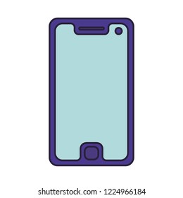 smartphone device isolated icon