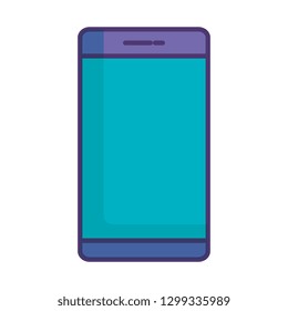 smartphone device isolated icon