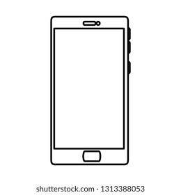 smartphone device isolated icon