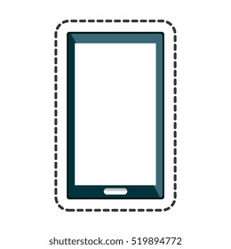 smartphone device isolated icon