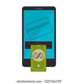 smartphone device isolated icon