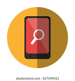 smartphone device isolated icon