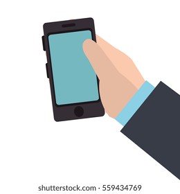 smartphone device isolated icon