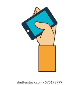 smartphone device isolated icon