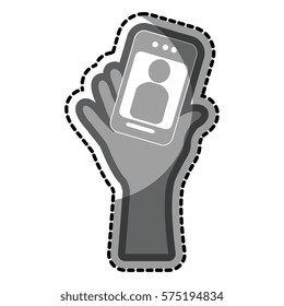 smartphone device isolated icon