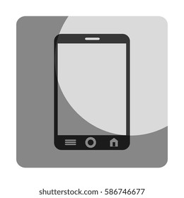 smartphone device isolated icon