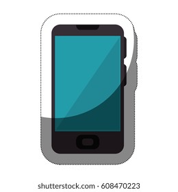 smartphone device isolated icon