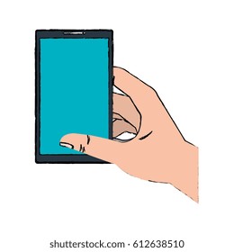 smartphone device isolated icon