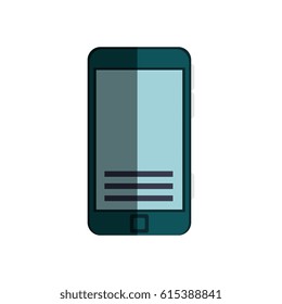 smartphone device isolated icon