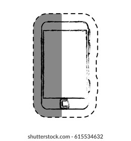 smartphone device isolated icon
