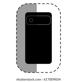 smartphone device isolated icon