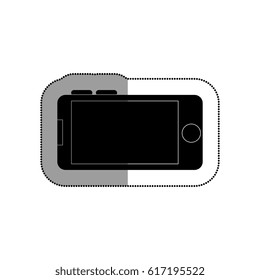 smartphone device isolated icon