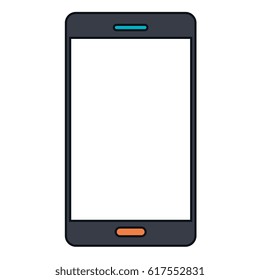 smartphone device isolated icon